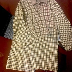 VALENTINO HOUNDSTOOTH CAR JACKET